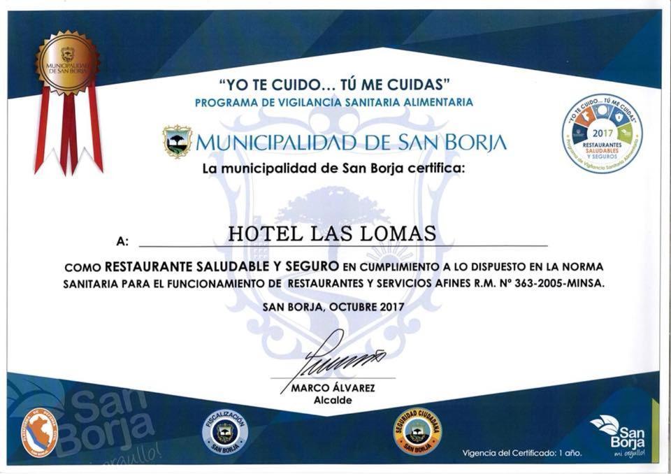 Hotel Las Lomas Lima Eksteriør bilde